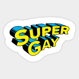 Super Gay Sticker